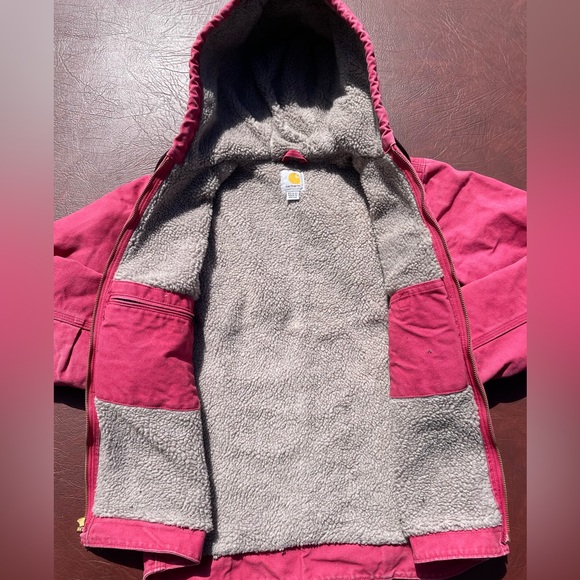 SOLD Vintage Y2K Pink Carhartt Jacket XS - Picture 4 of 7